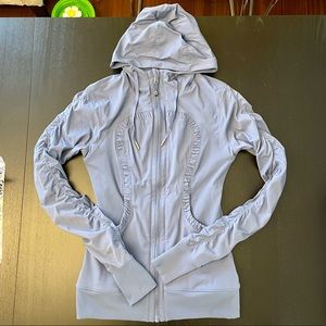 Lululemon Dance Studio Jacket in Water Drop Blue, Size 6 - EUC